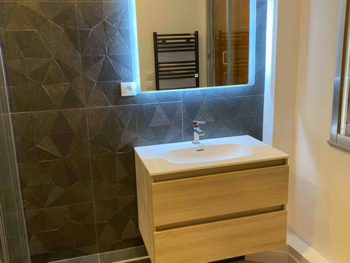 Cuisine et Salle de bain