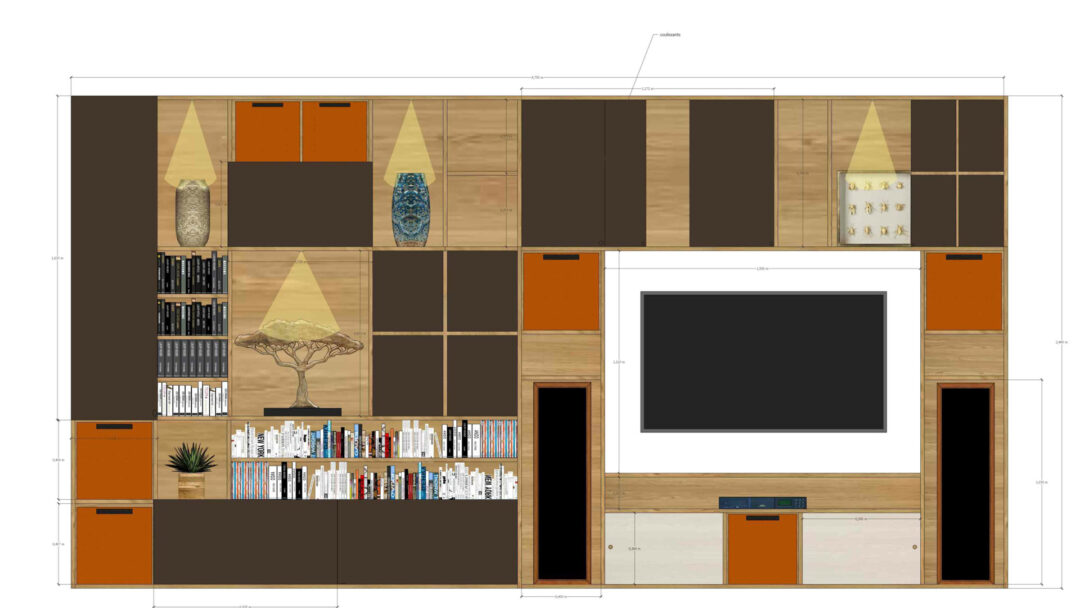 Conception 3D  Réalisation d’une bibliothèque