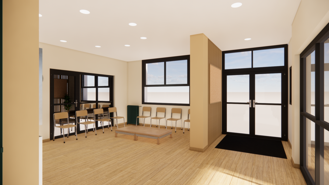 Projet 3D – Rez-de-Chaussé pour un lycée