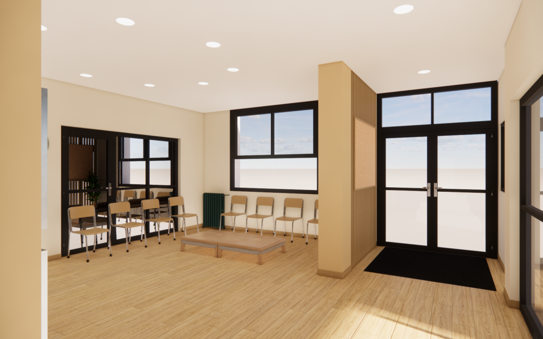 Projet 3D – Rez-de-Chaussé pour un lycée