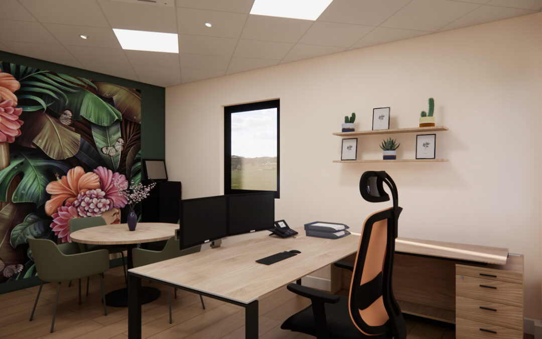 Conception 3D  Bureau de direction