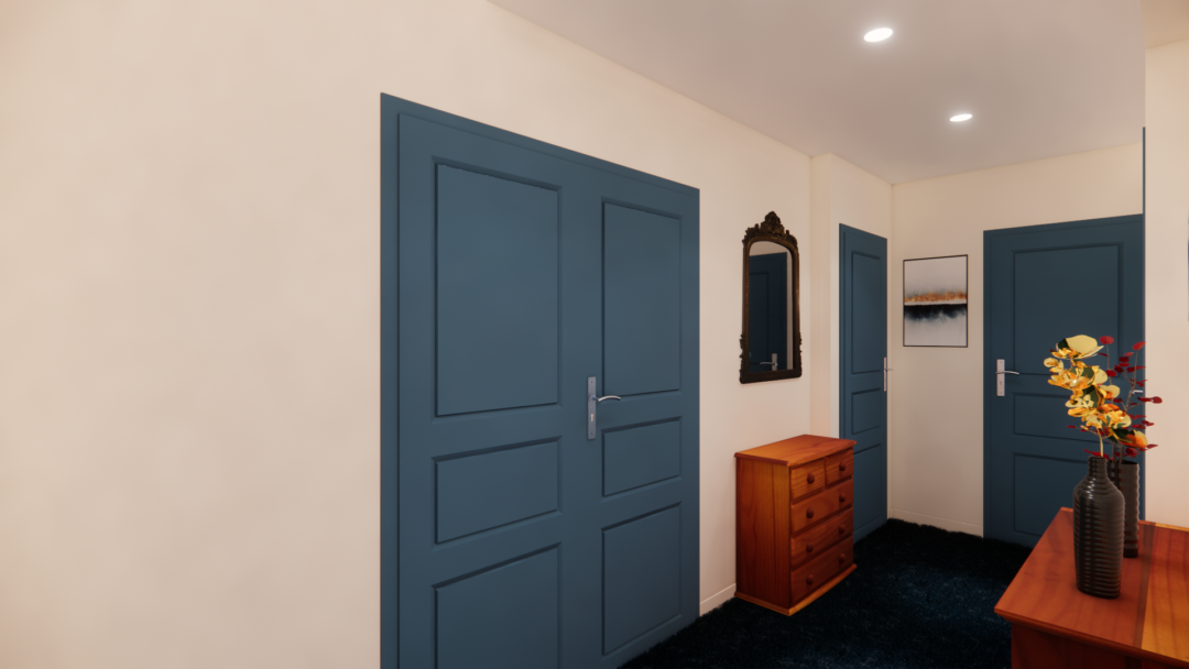 Conception 3D  Deux chambres