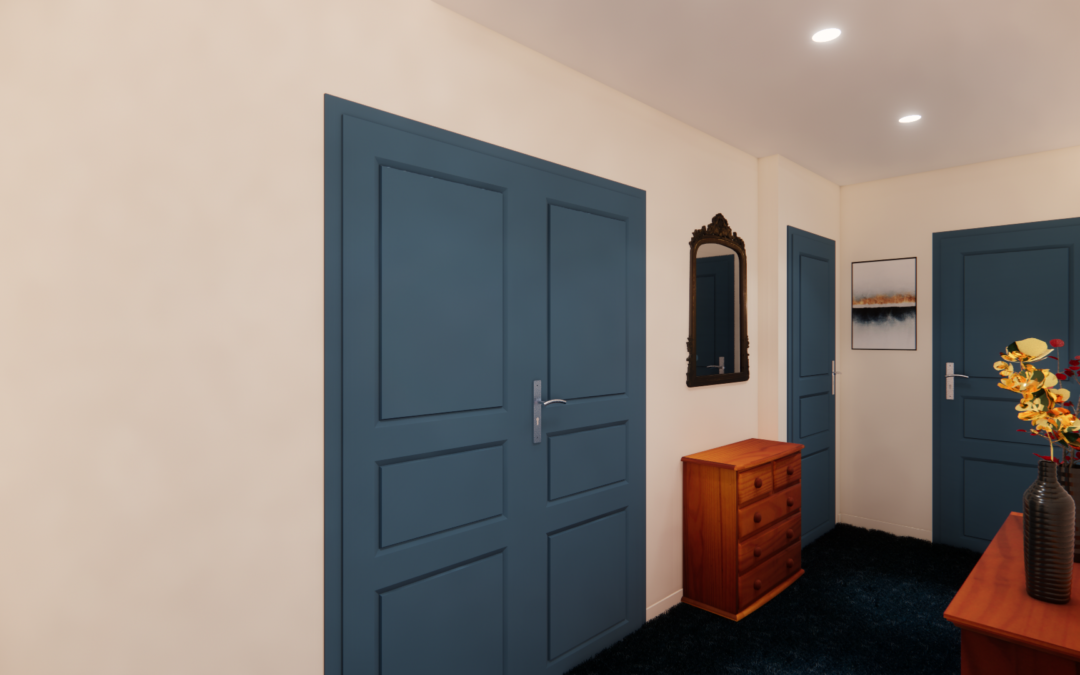 Conception 3D  Deux chambres