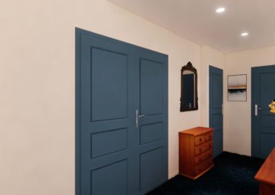 Conception 3D <br> Deux chambres