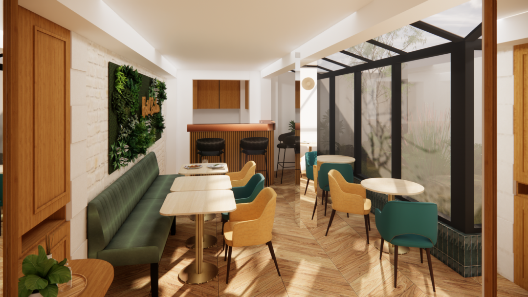 Conception 3D – Réception Hôtel