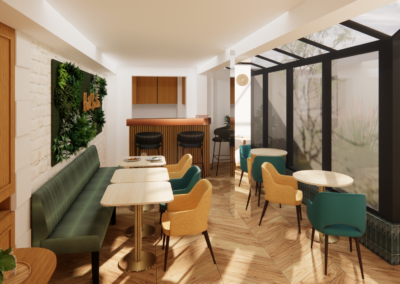 Conception 3D – Réception Hôtel