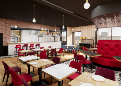 Conception 3D – Restaurant
