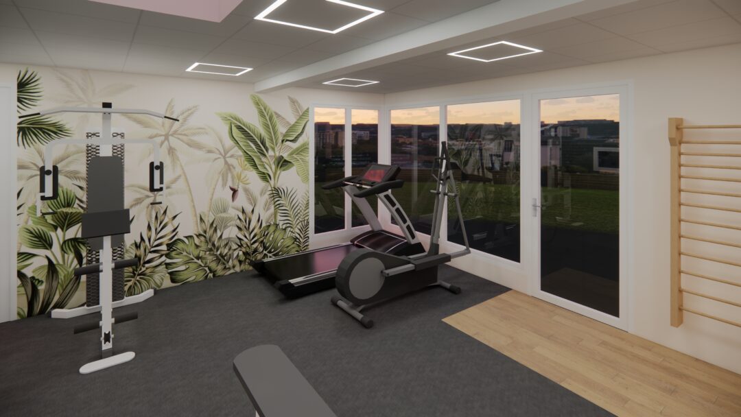 Conception 3D – Salle de sport
