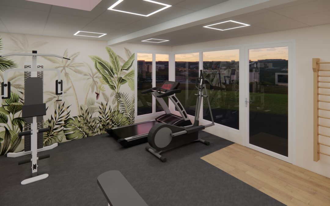 Conception 3D – Salle de sport