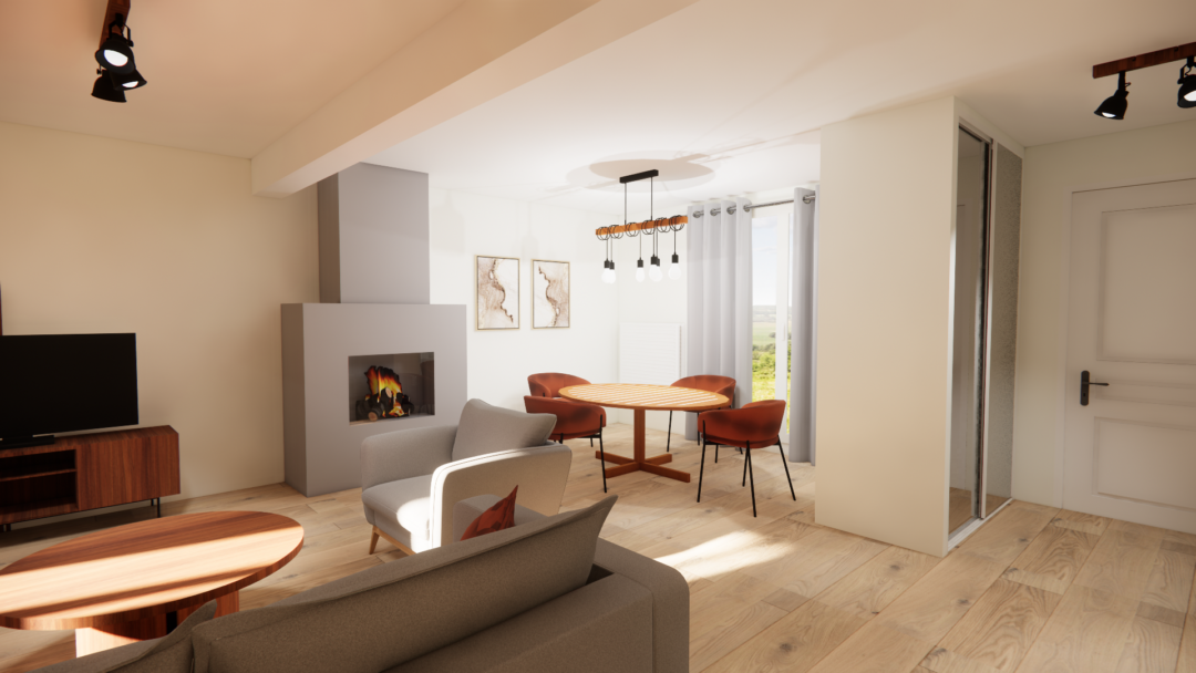 Conception 3D – Rez de chaussée