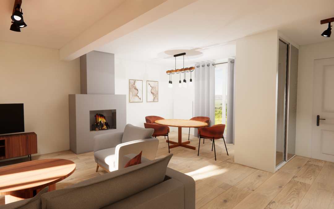 Conception 3D – Rez de chaussée