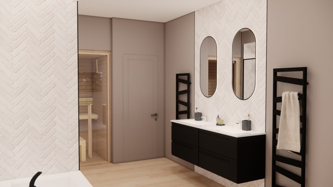 Conception 3D – Salle de bain –