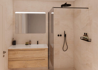 Conception 3D – <br> Salle de bain